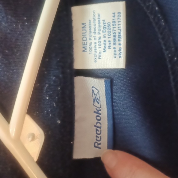 🌺Men's Navy Jacket Reebook - Picture 8 of 12